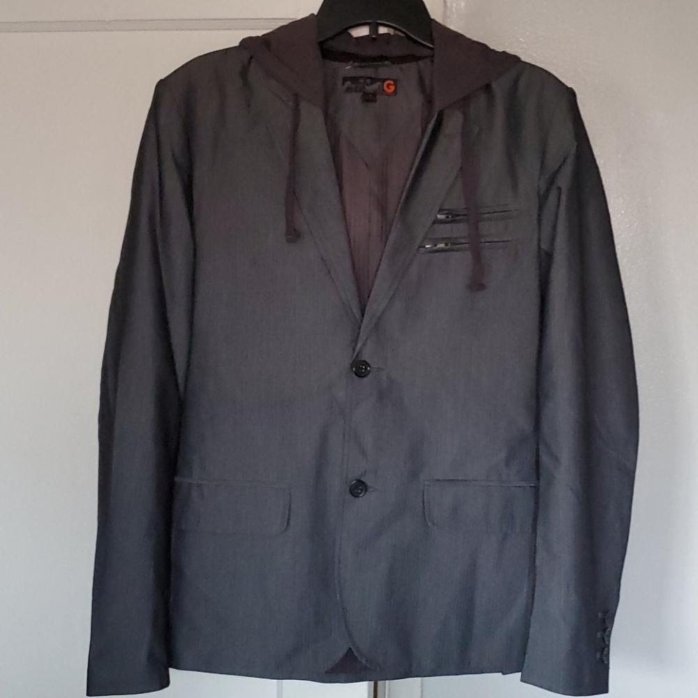 G by Guess - Rothko Hooded Blazer